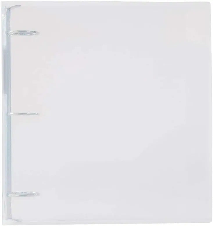 2-Inch 3 Ring Binder, Clear, Pack Of 2 For Organizing Documents