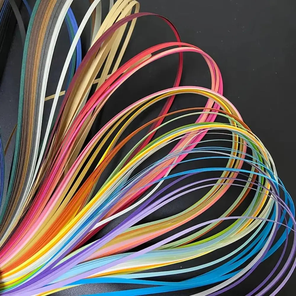 180Ocs Creative 3/5/7/10mm Quilling Paper 36Colors DIY Flower Gift Paper Handmade Origami Quilling Tools