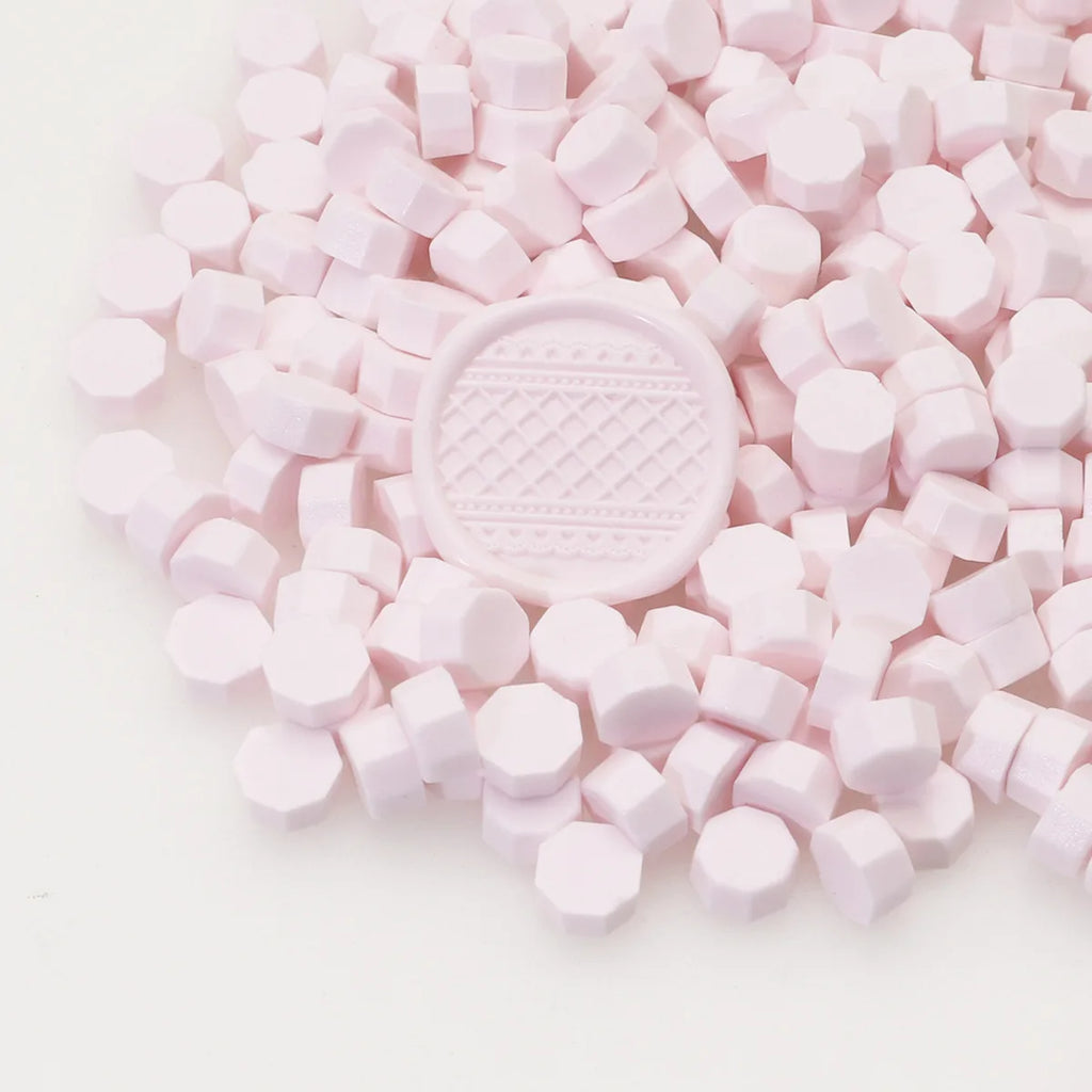 100pcs/bag Octagonal Sealing Wax Beads for Wax Stamps is Suitable for Wedding Invitations, Envelope Cards, Christmas Gift