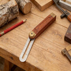 9Inch Adjustable Angle Rulers Gauges Tri Square Sliding T-Bevel with Wooden Handle Ruler Gauge Protractors Carpentry Tools