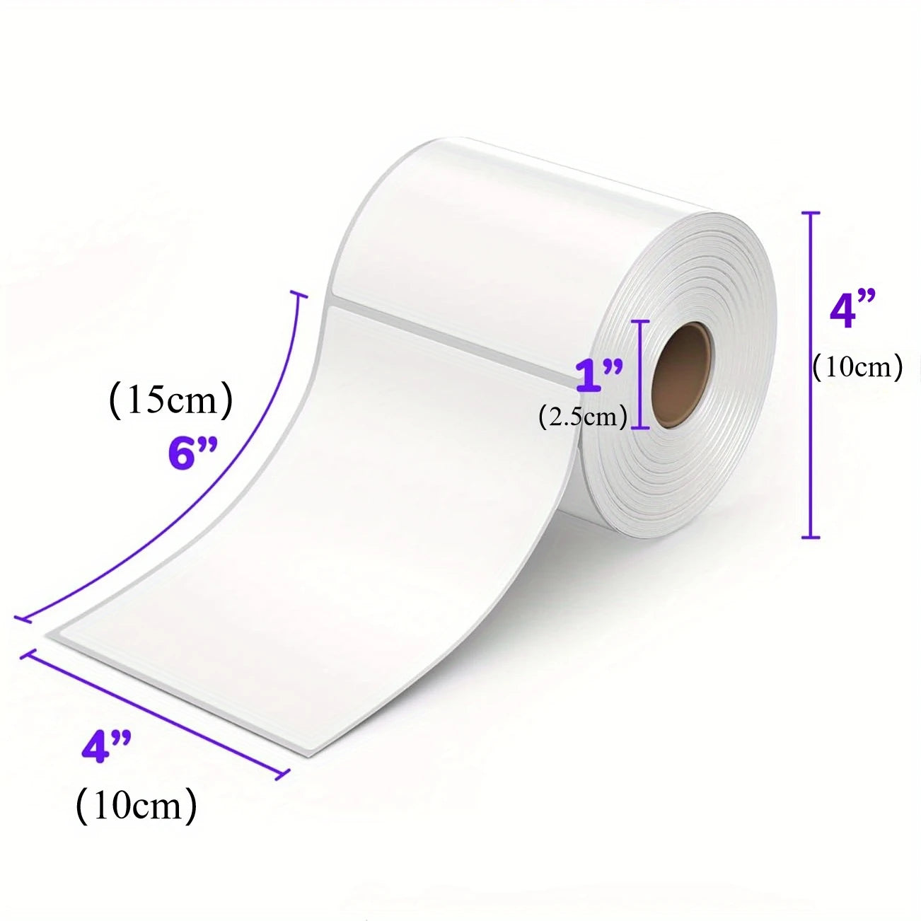 350/500 Lables 4x6 Inch DirectThermal Shipping Labels Roll- Strong Adhesive,Water & GreaseResistant for FBA & Mailing