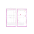 A6 Cute Loose-leaf Colorful Refill Inner Page Line Blank Grid Inner Page Inside Paper Stationery