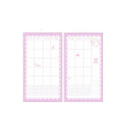 A6 Cute Loose-leaf Colorful Refill Inner Page Line Blank Grid Inner Page Inside Paper Stationery