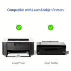 ESHANG Address Labels Sticker Paper for Laser/Ink Jet Printer Mailing Labels A4 White 56 Per/32 Per Sheet