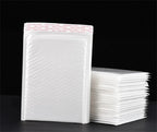 2026 50Pcs Bubble Mailers White Poly Bubble Mailer Self Seal Padded Gift Bag Packaging Envelope Bags Book Shipping Package Bag