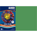 50 Count Holiday Green Construction Paper 12 inch 18 inch, Made of 50% Recycled Materials