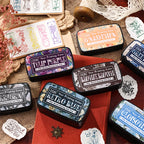 Multicolor Self-Inking Stamp Ink Pad for Planners Art Scrapbooking Student School Supplies Colorful Stationery Accessories