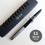 NEW Wingsung 601 Press Piston Fountain Pen Iridium EF/F Nib Steel Cap Vacumatic Resin Ink Pen School Stationery Office Supplies