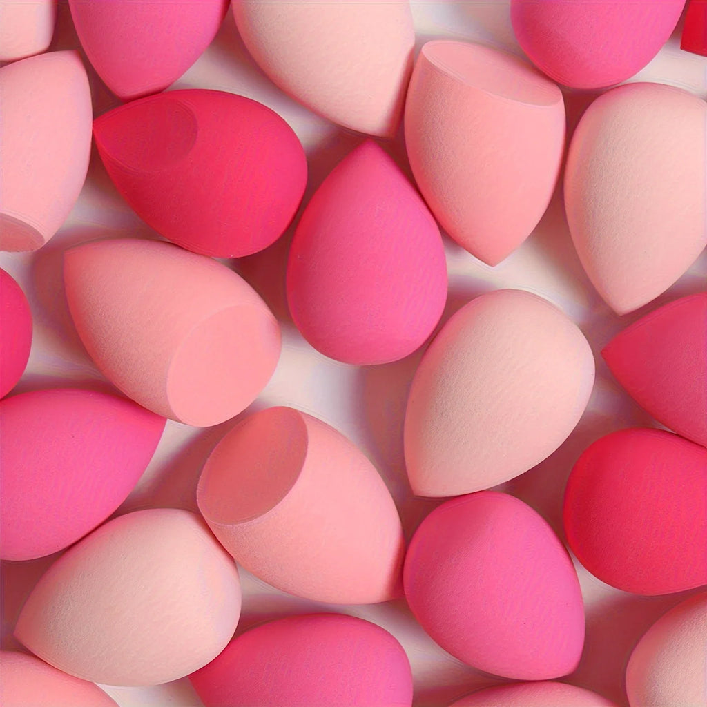 4/7/18 Piece Makeup Sponge Set Suitable for Liquid BB Cream Powder Application Makeup Egg Dry Wet Dual-Use Powder Puff Girl