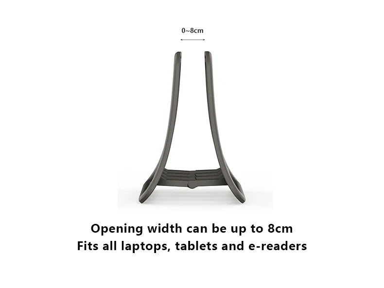 NEXSTAND K11 Vertical Laptop Tablet Stand,Foldable Desktop Stand,Laptop Base,Multi-Purpose Stand,Notebook Desk Dock Tablet Stand