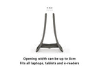NEXSTAND K11 Vertical Laptop Tablet Stand,Foldable Desktop Stand,Laptop Base,Multi-Purpose Stand,Notebook Desk Dock Tablet Stand