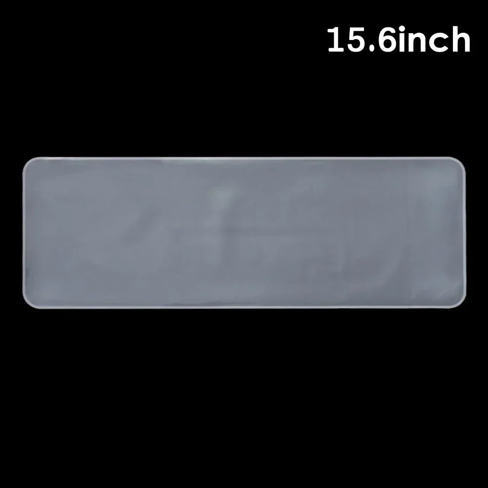 Clear Laptop Keyboard Protective Film 10/14/15.6 Inch Universal Notebook Keyboard Waterproof Silicone Full Cover Dustproof Film