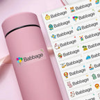 ‌Custom Name Stickers Waterproof - Personalized Labels for School Supplies, Sports Gear & DIY Crafts, Multilingual Kids‌