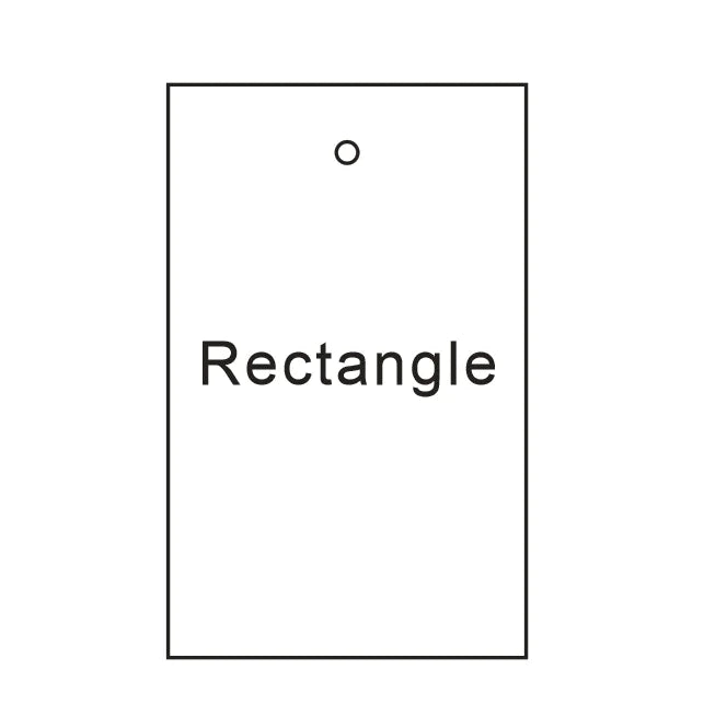 500PCS Custom Tags Paper Labels Clothing Brand Fashion Business Handmake Merchandise Logo Design Hang Personalized Tag