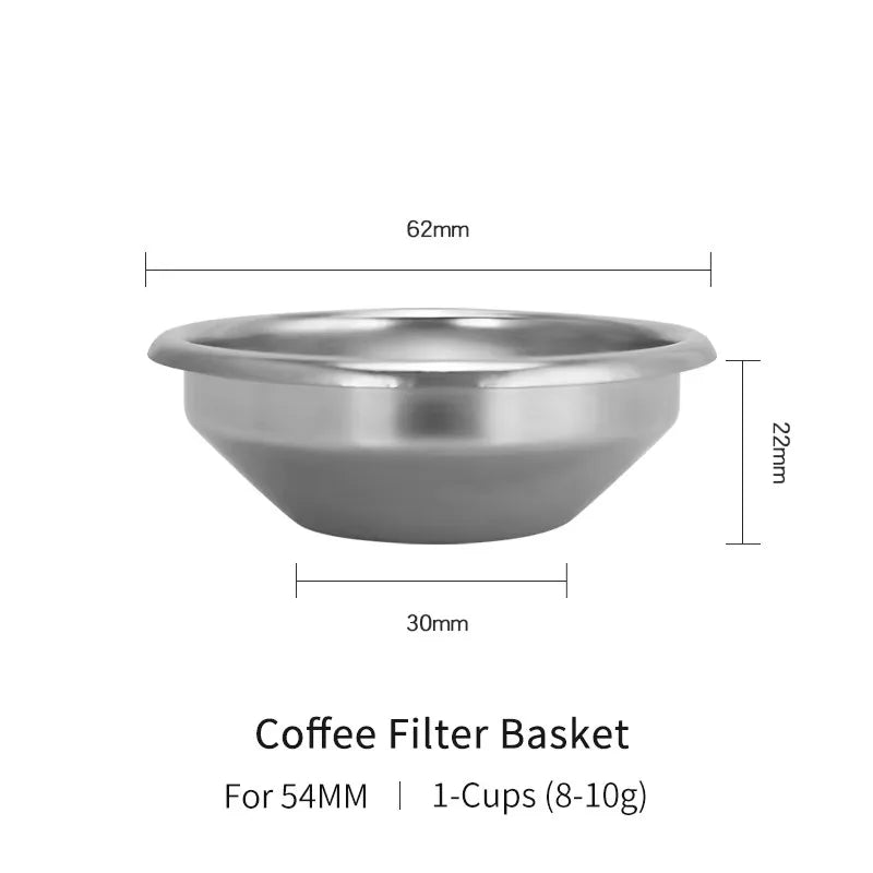 54mm Coffee Bottomless Portafilter Naked for Breville Sage 870 878 880 Barista Express Machine Barista Tool Espresso Accessories