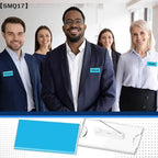 10/20/30Pcs Name Tag Blank Name Badges Acrylic Name Tag Holders 70x30mm Insert Blank Acrylic Nameplate【SMQ】