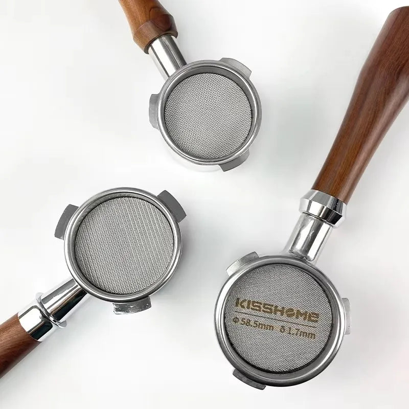 Coffee Puck Screen Fit 51mm 53.5mm 58.5mm Reusable Ground Filter Mesh Heat Resistant Metal For Espresso Accessories Barista Tool