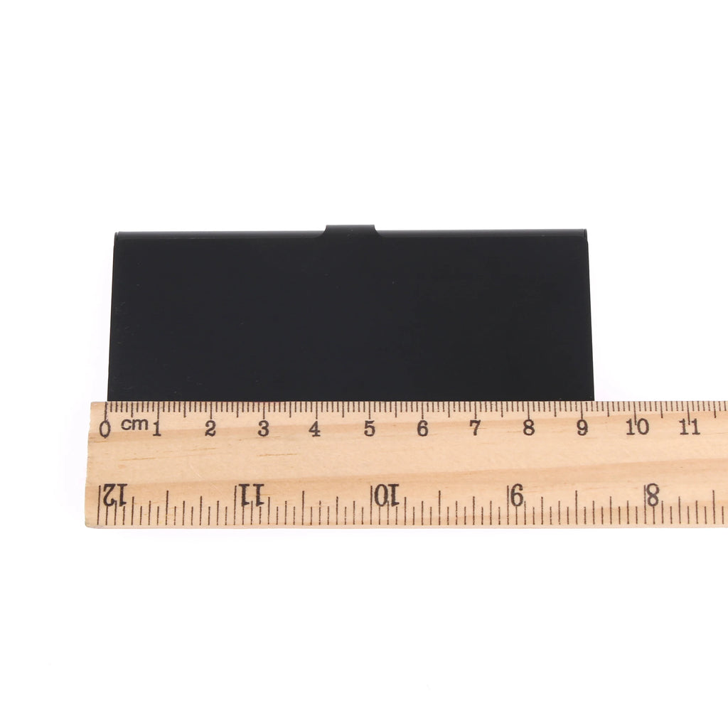 Men Business Card Case Aluminum Alloy Credit Card Holder Metal ID Cards Box Cover Women Credit Business Card Holder Case