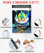 Poly Mailer Adhesive Envelope Courier Print Bag DIY Lady Panties Dress T-shirt Wedding Xmas Gift Box Packaging Pouches