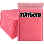 1/100Pcs Pink Poly Bubble Mailers Padded Envelopes Self Seal Padded Envelopes Gift Bags Black Packaging Envelope Bags For Book