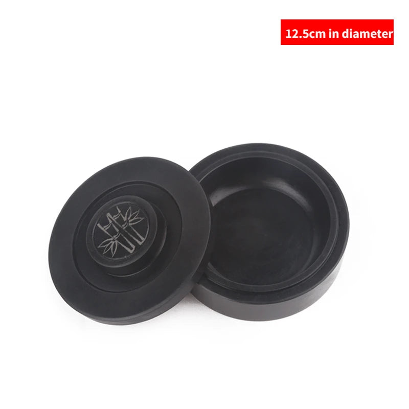 6 Inch 8 inch anhui Handmade Inkstone Water Ripple Ink Stone Natural Inkstone Traditional Painting Calligraphy Special Ink Stone