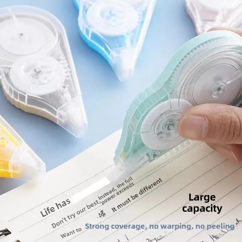 School Correction Tape Roller Simple Office Supplies Stationery White Sticker Tape Student 150M Error Eraser Tape Book