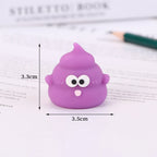 1pcs Creative Mini Cute Poop Pencil Sharpener for Elementary School Students Convenient Pencil Sharpener Children's Reward Gift