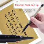 Weasel Hair Small Chinese Calligraphy Brush Soft Tip Stylus for Student Writing Drawing Art Craft
