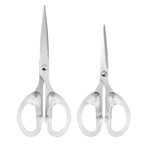 Student Office Paper-cut Scissors Stainless Steel Household Handmade Scissors Sharp and Small Sewing Scissors Household Tools
