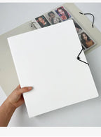 MINKYS Kawaii 5/6/9 Spaces 3 inch Kpop Photo Card Binder Large Capacity Idol Photocard Album Photocards Binder Collect Book