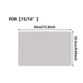 Microfiber Dustproof Cleaning Cloth Notebook Keyboard Protection Cover Laptop Screen Cleaning Cloth For MacBook 13/14/15/16 Inch