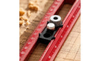 T-Square Ruler Aluminum Alloy Carpenter T Ruler Woodworking Marking Gauge Clamp Lock Design Hand Tool for Carpenters