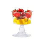 10Pcs Disposable Plastic Dessert Cup Ice Cream Cup Small Wine Cup Perfect For Fruit Ice Cream Pudding Wedding Party Decoration