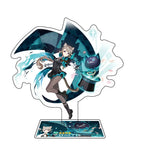 Odette Lohen Flins Durin Mavuika Columbina Xiao Arlecchino Acrylic Anime Model Furina Collect Desktop Decoration Keychains Gift