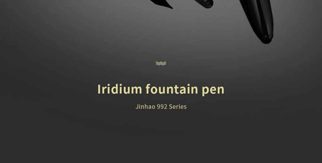 JINHAO 992 Fountain Pen Silver Clip 12 Colors Writing Pens Luxury Quality Student Business Office School Supplies Stationery