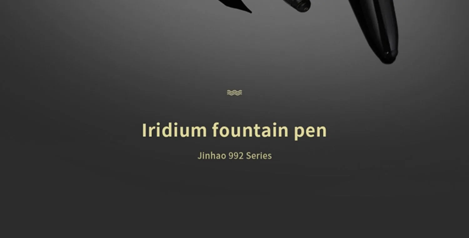 JINHAO 992 Fountain Pen Silver Clip 12 Colors Writing Pens Luxury Quality Student Business Office School Supplies Stationery