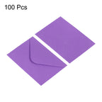 50/100Pcs Mini Paper Envelopes 10x7cm Mini Gift Greeting Card Business Card Envelope Western Envelopes for Wedding Invitation