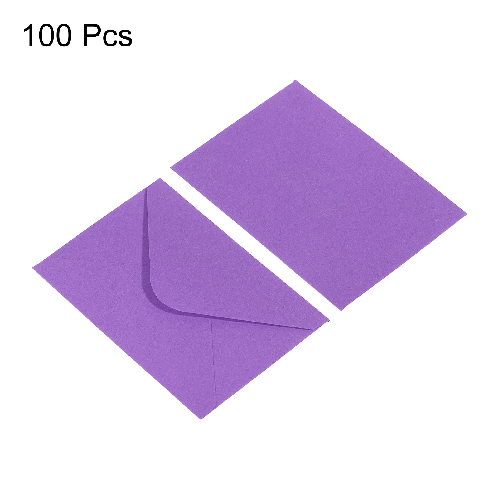 50/100Pcs Mini Paper Envelopes 10x7cm Mini Gift Greeting Card Business Card Envelope Western Envelopes for Wedding Invitation