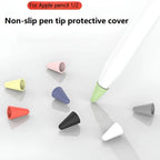 8pcs Soft Silicone Nib Cover For Apple Pencil 1 2 Tip Case Sleeve For Apple Pencil 1st 2nd Gen Touchscreen Stylus Pen Nib Case
