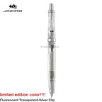 JINHAO 20 Press Fountain Pen Retractable EF/F Nib Plastic With Clip School Supplies PK 10 A1 Stationery Writing Ink Converter