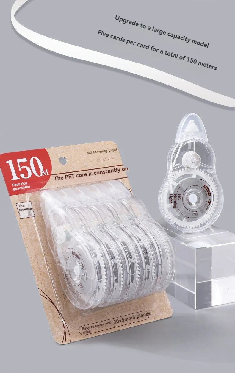 Correction tape large capacity correction tape students junior high school students multifunctional affordable installed 30m70m1