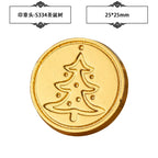 Plant Wax Stamp Seal Wax Print Thick Copper Head Carved Sealing Tool Holiday Party Invitation Letter Wedding Decorative