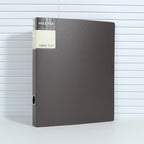 Clear PP A4 File Folder 4-Hole D-Ring Punch Binder Quick-Lock Lever Arch File - Hanging File Folders for Organizing