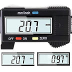 100mm/150mm Electronic Digital Display  Caliper Carbon Fiber Dial Vernier Gauge  Measuring Tool Ruler for Precision Measurement