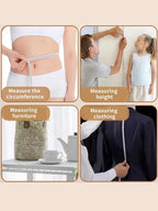 1.5 Meter Soft Tape Measure Flexible Ruler For Body Measurement Sewing Tailor Handmade Portable Body Sewing Measurements Ruler