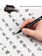 High Quality Calligraphy Practice Pen Soft Watercolor Brush BR Small Regular Script Brush Student Art Painting Writing Supplies