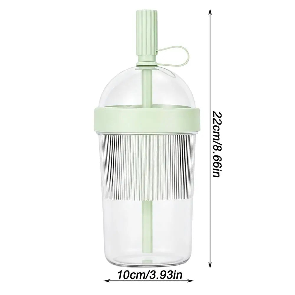 Reusable Coffee Cups with Lids 17oz Tumbler with Straw Tea Mug with Straw for Women Men Travelers Students Home Office Gym