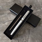 Luxury Metal Ball Point Pen Clip Signature Ballpoint Pens for Business Writing Office Stationery Customized Logo Name Case Gift