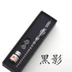 Crystal Glass Dipping Pen Gift Box Colorful Gold Powder Ink Signature Pen Set Creative Stationery Gifts For Friends Classmates