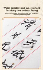 BAOKE 4-Size Calligraphy Pen Set for Writing, Hand Lettering, Black Ink Brush Markers Sketching Calligraphie Art Supplies Artist